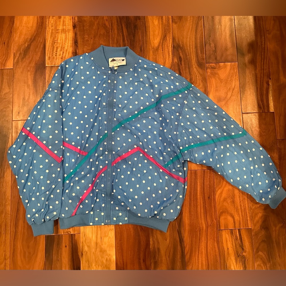 Retro Vintage Ski Bomber Jacket